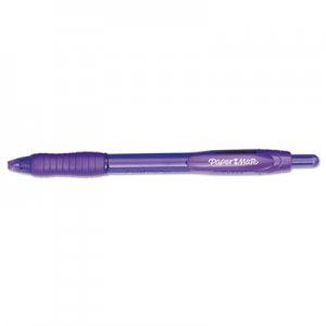 Paper Mate 35830 Profile Ballpoint Retractable Pen, Purple Ink, Bold, Dozen PAP35830
