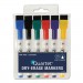 Quartet QRT51659312 Low-Odor ReWritables Dry Erase Mini-Marker Set, Fine Tip, Assorted Colors, 6/Set