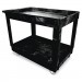 Rubbermaid Commercial 9T6700BLA Service/Utility Cart, Two-Shelf, 24w x 40d x 31-1/4h, Black RCP9T6700BLA