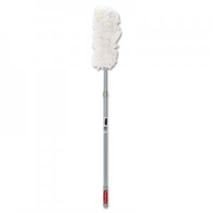 Rubbermaid Commercial T11000GY HiDuster Overhead Duster, Extendable Handle to 51", Gray, 1 Each RCPT11000GY