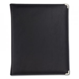 Samsill SAM15250 Classic Collection Zipper Ring Binder, 3 Rings, 1.5" Capacity, 11 x 8.5, Black