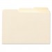 Smead SMD56030 Self-Tab Card Guides, Blank, 1/3 Tab, Manila, 6 x 4, 100/Box