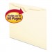 Smead 75410 Manila File Jackets, Letter, 11 Point, Manila, 100/Box SMD75410