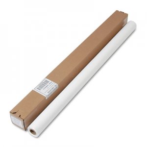 Tablemate I4010WH Table Set Plastic Banquet Roll, Table Cover, 40" x 100ft, White TBLI4010WH