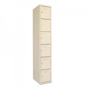 Tennsco TNNBS6121812ASD Box Compartments, Single Stack, 12w x 18d x 72h, Sand