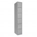 Tennsco TNNBS6121812AMG Box Compartments, Single Stack, 12w x 18d x 72h, Medium Gray