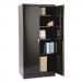 Tennsco TNN2470BK 78" High Deluxe Cabinet, 36w x 24d x 78h, Black