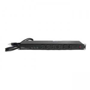 StarTech.com RKPW161915 1U Rackmount 16 Outlet PDU Power Distribution Unit