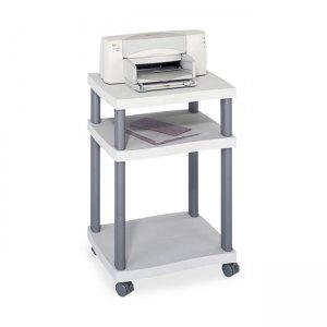 Safco 1860GR Desk Side Printer/Fax Stand SAF1860GR