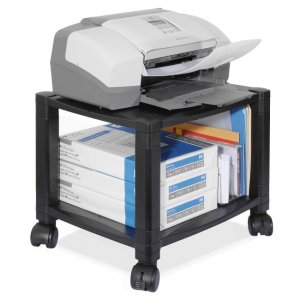 Kantek PS510 Under Desk 2-Shelf Moblie Printer/Fax Stand KTKPS510
