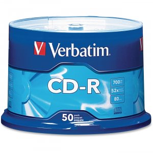 Verbatim 94691 CD-R 80MIN 700MB 52x 50pk Spindle VER94691