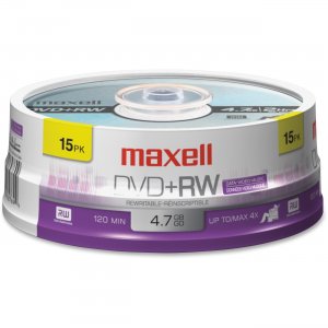 Maxell 634046 4x DVD+RW Media MAX634046