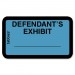 Tabbies 58093 Defendant's Exhibit Legal File Labels TAB58093