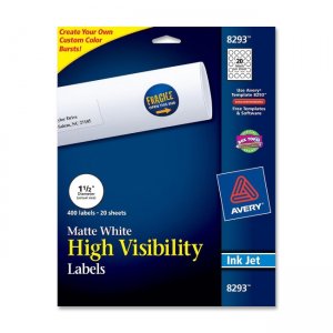 Avery Dennison 8293 High Visibility Label AVE8293