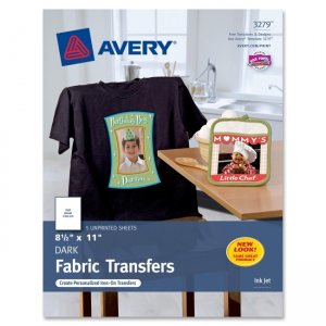 Avery 3279 Dark T-Shirt Transfer AVE3279