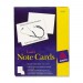 Avery Dennison 5315 Laser Note Card AVE5315