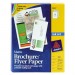 Avery Dennison 8324 Ink Jet Tri-Fold Brochure AVE8324