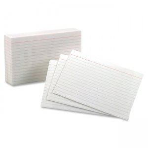 Oxford 41 Ruled Index Cards OXF41