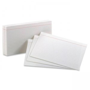 Oxford 51 Ruled Index Cards OXF51