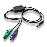Aten UC10KM PS/2 to USB Adapter