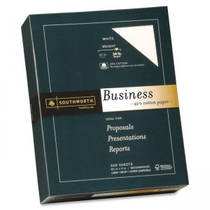 Southworth Company, Agawam, MA 404C 24lb 25% Cotton Business Paper SOU404C