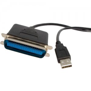 StarTech.com ICUSB128410 Parallel Printer Adapter - USB - Parallel - 10 ft