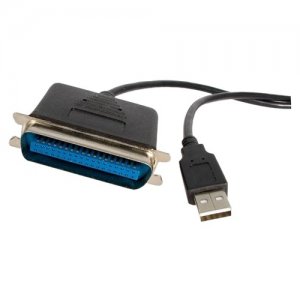 StarTech.com ICUSB1284 Parallel Printer Adapter - USB - Parallel - 6 ft