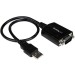 StarTech.com ICUSB232PRO 1 ft USB to Serial Adapter Cable w/ COM Retention
