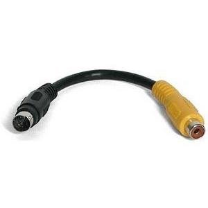 StarTech.com SVID2COMP S-Video to Composite Video Adapter Cable