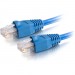 C2G 22823 7 ft Cat5e Snagless UTP Unshielded Network Patch Cable (USA) - Blue