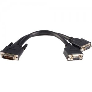 StarTech.com DMSVGAVGA1 LFH 59 Male to Dual Female VGA DMS 59 Cable