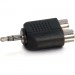 C2G 40645 3.5mm Stereo to Dual RCA Adapter