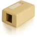 C2G 03830 1 Socket Keystone Jack Surface Mounting Box
