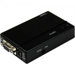 StarTech.com VGA2VID High Resolution VGA to Composite or S-Video Signal Converter