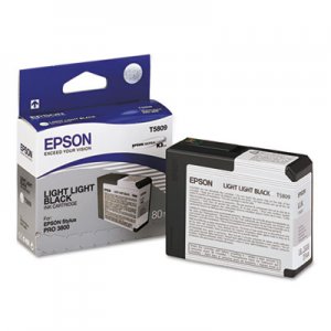 Epson T580900 T580900 UltraChrome K3 Ink, Light Light Black EPST580900