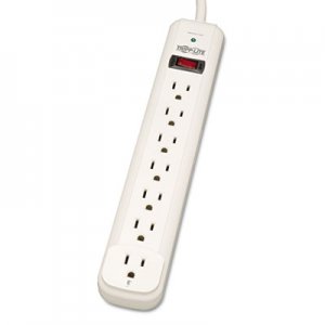 Tripp Lite TLP725 TLP725 Surge Suppressor, 7 Outlets, 25 ft Cord, 1080 Joules, White TRPTLP725