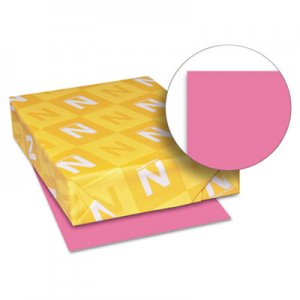 Astrobrights 22129 Astrobrights Colored Card Stock, 65 lb., 8-1/2 x 11, Plasma Pink, 250 Sheets WAU22129
