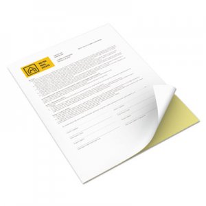 Xerox 3R12420 Revolution Digital Carbonless Paper, 8 1/2 x 11, White/Canary, 5,000 Sheets/CT XER3R12420