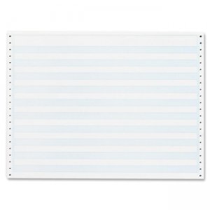 Sparco 02180 0.5" Blue Bar Computer Paper SPR02180