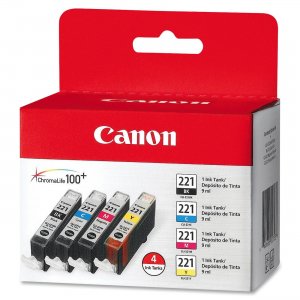 Canon CLI221CLPK Ink Cartridges CNMCLI221CLPK
