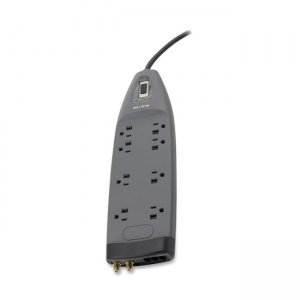 Belkin BE10823006 SurgeMaster Home/Office 8-Outlets Surge Suppressor BLKBE10823006