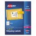 Avery 5164 Shipping Labels with TrueBlock Technology, Laser, 3 1/3 x 4, White, 600/Box AVE5164