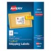 Avery 8464 Shipping Labels w/Ultrahold Ad & TrueBlock, Inkjet, 3 1/3 x 4, White, 600/Box AVE8464