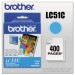 Brother LC51C LC51C Innobella Ink, Cyan BRTLC51C