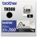 Brother TN360 TN360 High-Yield Toner, Black BRTTN360