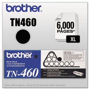Brother TN460 TN460 High-Yield Toner, Black BRTTN460