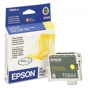 Epson T060420 T060420 (60) DURABrite Ink, Yellow EPST060420