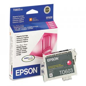 Epson T060320 T060320 (60) DURABrite Ink, Magenta EPST060320