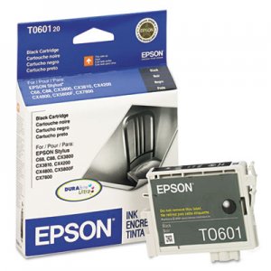 Epson T060120 T060120 (60) DURABrite Ink, Black EPST060120