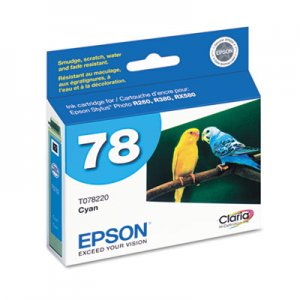 Epson T078220 T078220 (78) Claria Ink, Cyan EPST078220
